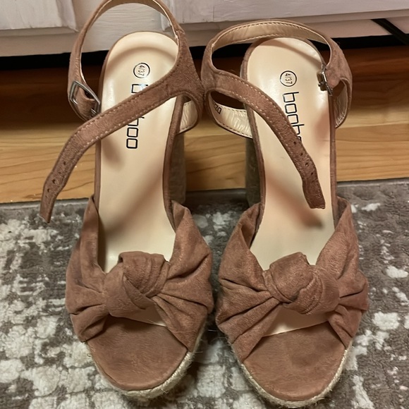 New Women’s Heel Espadrilles Sandals Size 6 - Picture 2 of 5